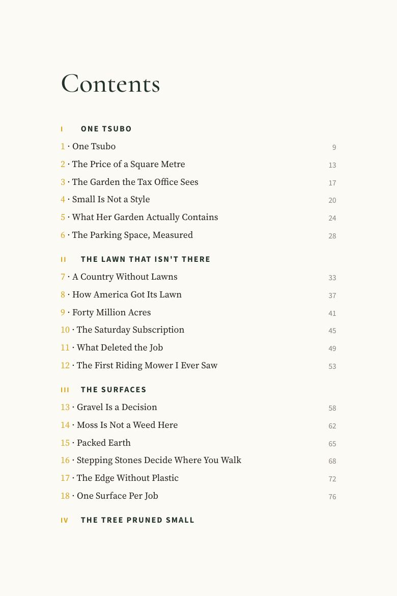 Contents page
